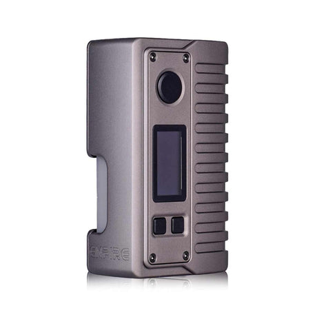 Gunmetal Vaperz Cloud Empire Project Squonk box mod 