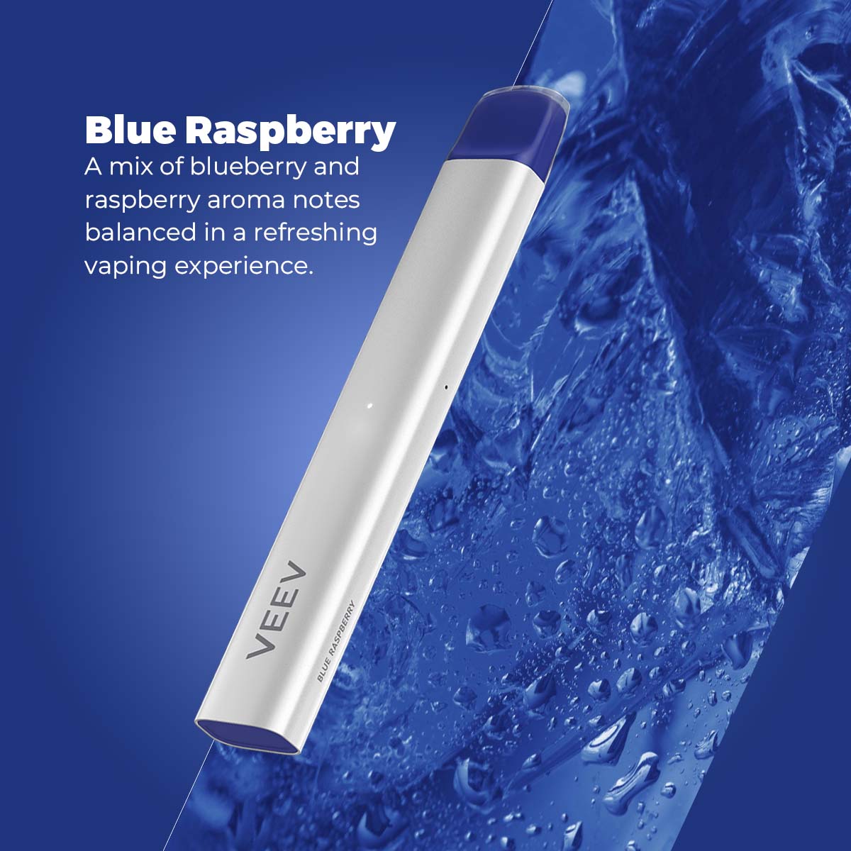 Blue Raspberry Veev Now V2 disposable vape