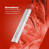 Strawberry V2 Veev Now disposable vape