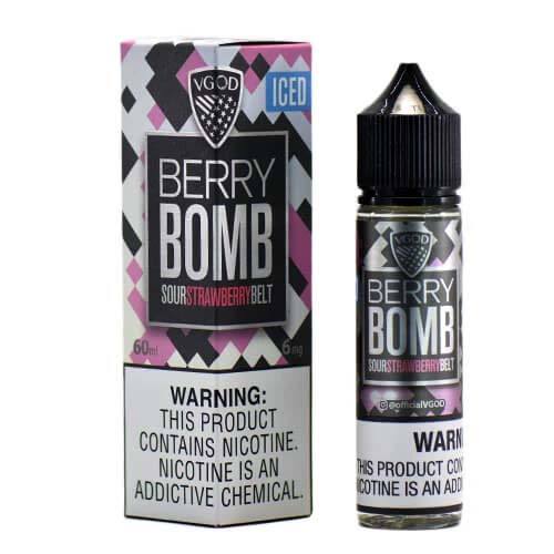 Berry Bomb Iced - VGOD eLiquid | 50ml Shortfill | Grey Haze UK