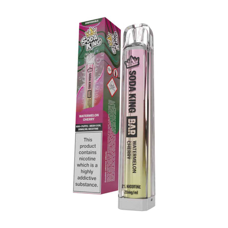 Watermelon Cherry Soda King Bar disposable vape