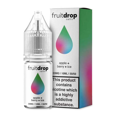 Apple Berry Ice Fruit Drop nic salts 10ml