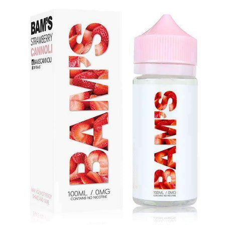 Bam Bam's Strawberry Cannoli Short Fill 100ml