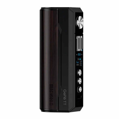 Black Darkwood voopoo Drag M100S box mod 