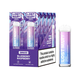 Blueberry Raspberry lost mary QM600 disposable vape 10Pack