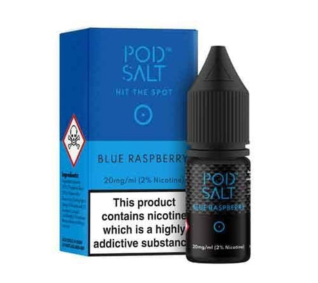 Blue Raspberry Pod Salt Nicotine Salt E-Liquid 