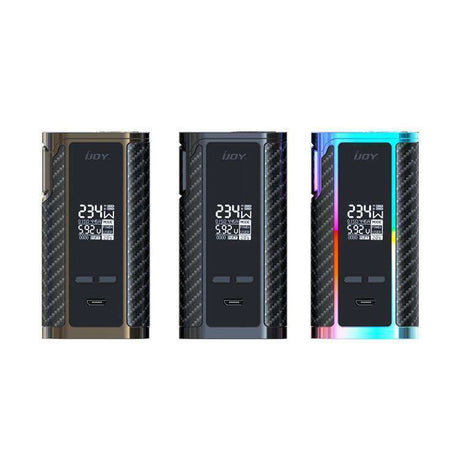 Ijoy Captain PD270 234W Dual 20700 box mod colours