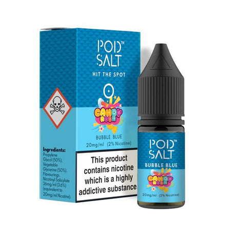 Bubble Blue Pod Salt nic salt juice