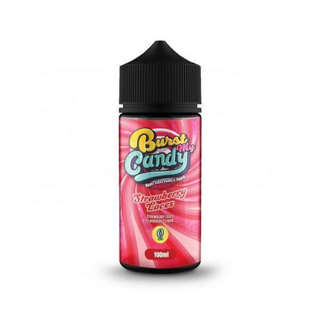 Strawberry Laces Burst My Candy shortfill e liquid 100ml