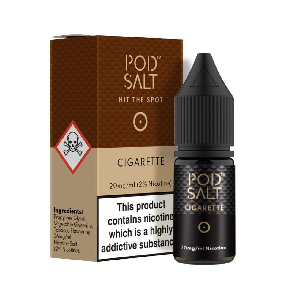 CIGARETTE Nicotine Salt E-Liquid by Pod Salt | Grey Haze UK CIGARETTE Nicotine Salt E-Liquid by Pod Salt | Grey Haze UK