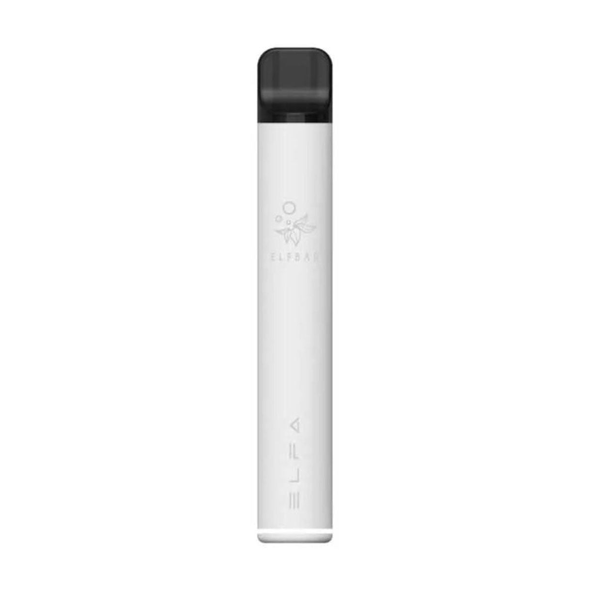 White elf bar Elfa Prefilled vape pod kit