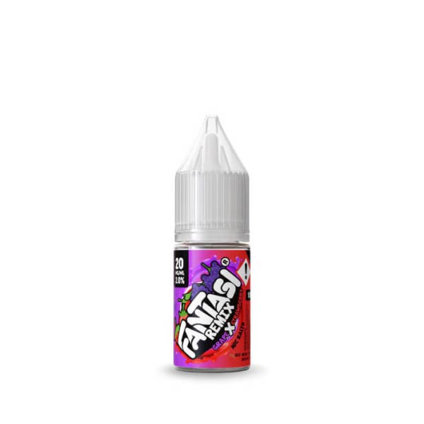 Grape X Strawberry fantasi Remix nic salts 10ml