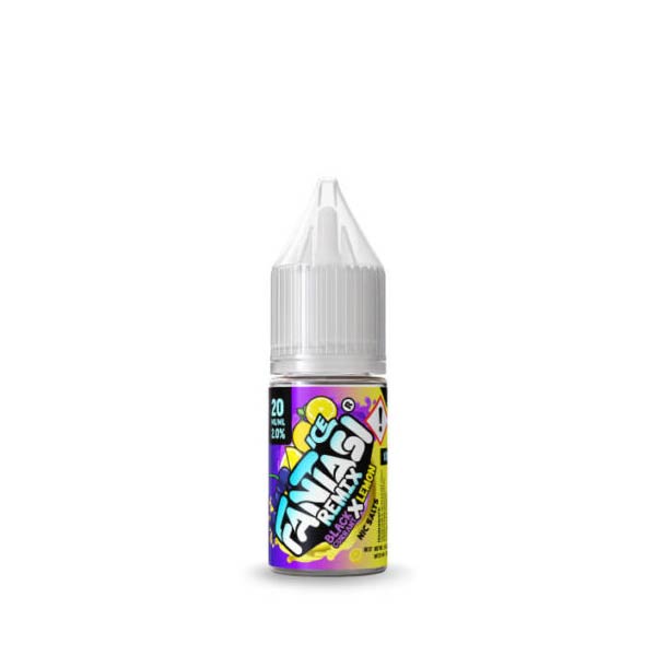 Blackcurrant X Lemon fantasi Ice Remix nic salts 10ml