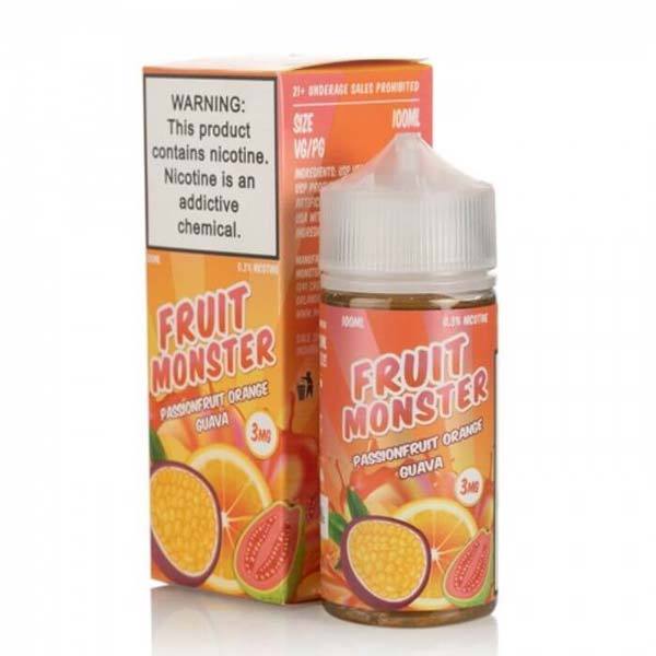 Passionfruit Orange Guava by Fruit Monster Short Fill 100ml