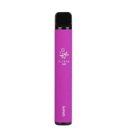 Grape elf bar 600 disposable vape 