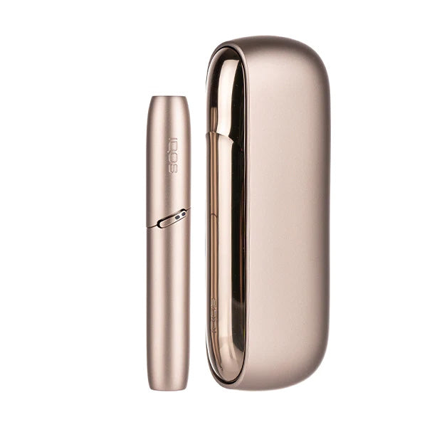 Brilliant Gold IQOS 3 Duo vape starter kit