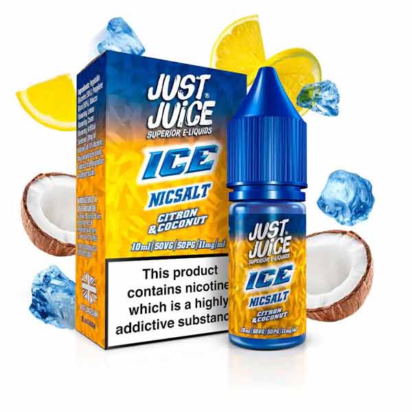 Citron & Coconut Ice Just Juice nic salts 10ml