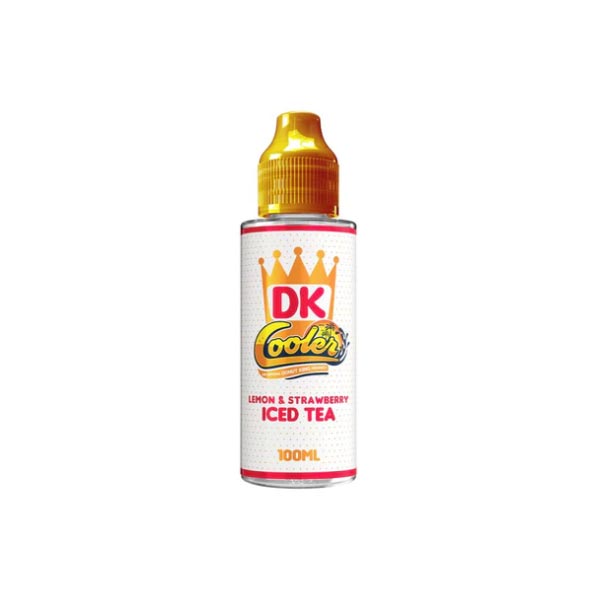 Lemon & Strawberry Iced Tea Donut King Cooler shortfill e liquid 100ml