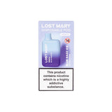 Blue Razz Ice lost mary BM600 disposable vape