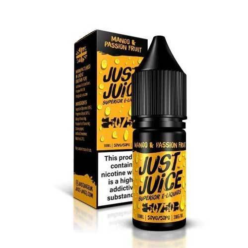 Mango Passion 50/50 E-Liquid by Just Juice 10ml