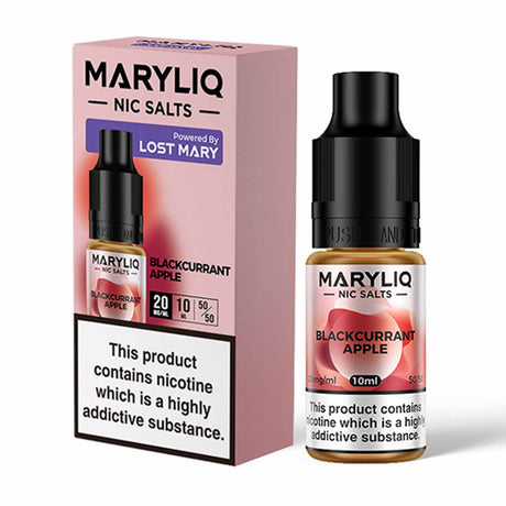 Blackcurrant Apple lost mary MaryLiq nic salt 10ml/20mg