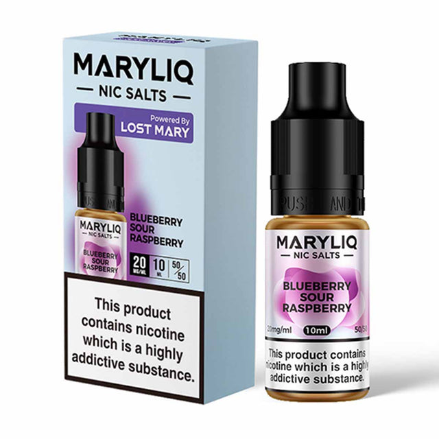 Blueberry Sour Raspberry lost mary MaryLiq nic salt 10ml/20mg