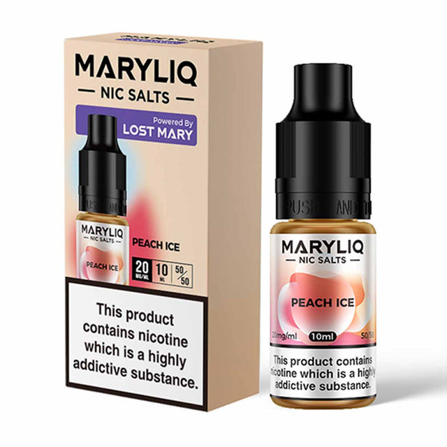 Peach Ice lost mary MaryLiq nic salt 10ml/20mg