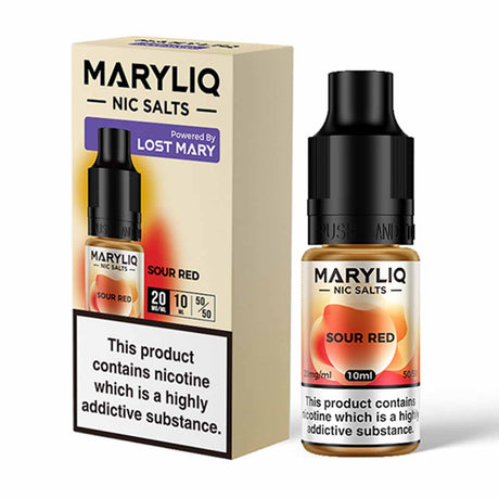 Sour Red lost mary MaryLiq nic salt 10ml/20mg