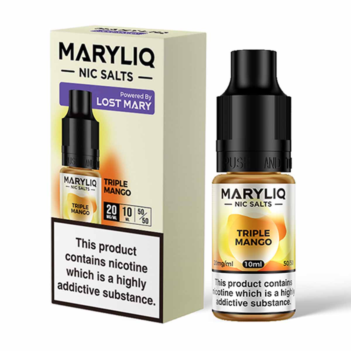 Triple Mango lost mary MaryLiq nic salt 10ml/20mg