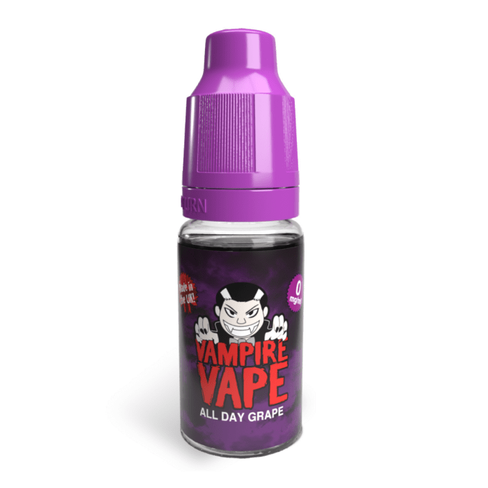 All Day Grape - Vampire Vape Eliquid 10ml