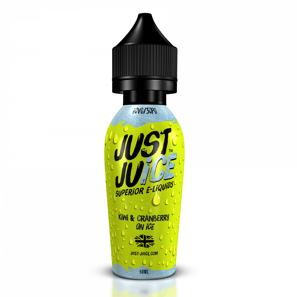 Kiwi Cranberry on ICE by Just Juice Short Fill 50ML