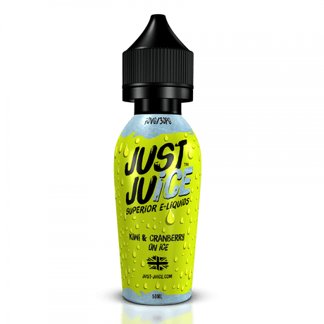 Kiwi Cranberry on ICE by Just Juice Short Fill 50ML