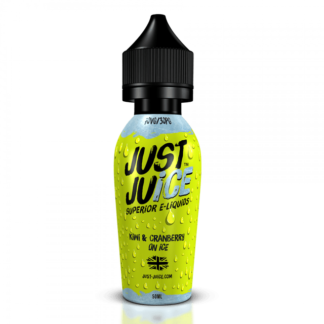 Kiwi Cranberry on ICE by Just Juice Short Fill 50ML