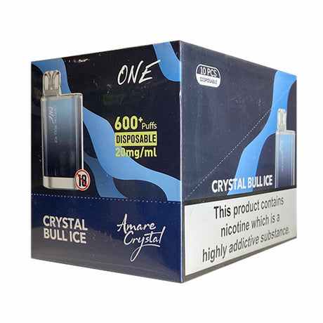 Bull Ice ske amare crystal disposable vape pack10