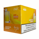 Lucious Lemon ske amare crystal disposable vape pack10