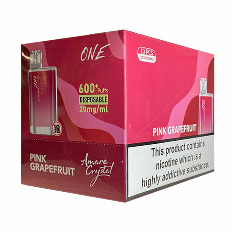 Pink Grapefruit ske amare crystal disposable vape pack10