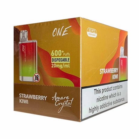 Strawberry Kiwi ske amare crystal disposable vape pack10