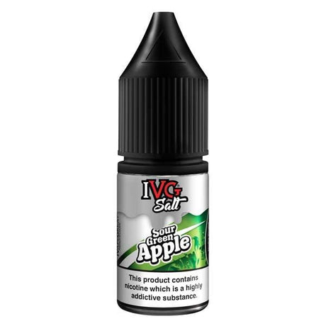 Sour Green Apple Salt E-Liquid By IVG 10ml