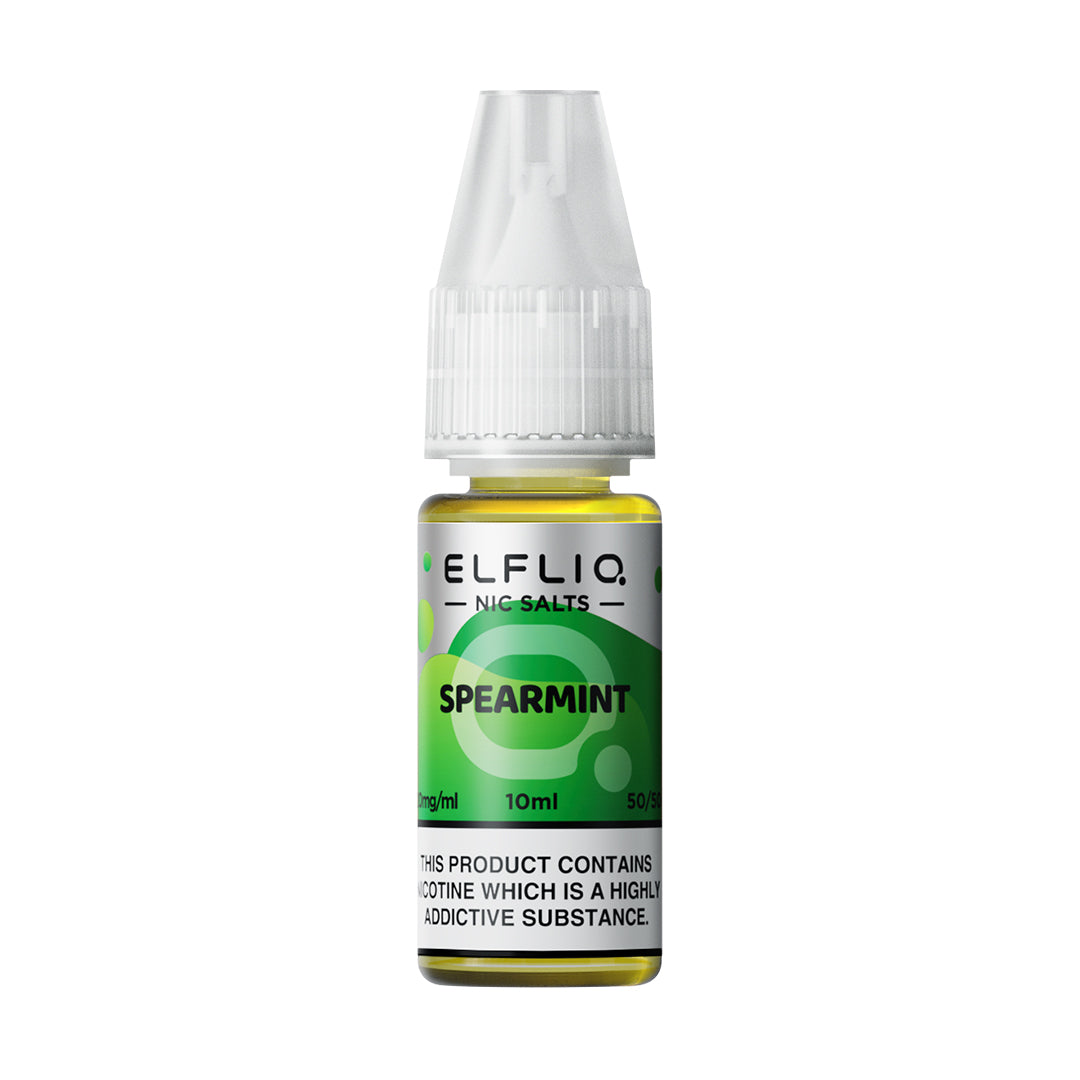 ELF Bar ELFLIQ Spearmint Nic Salt E-Liquid | Grey Haze UK ELF Bar ELFLIQ Spearmint Nic Salt E-Liquid | Grey Haze UK