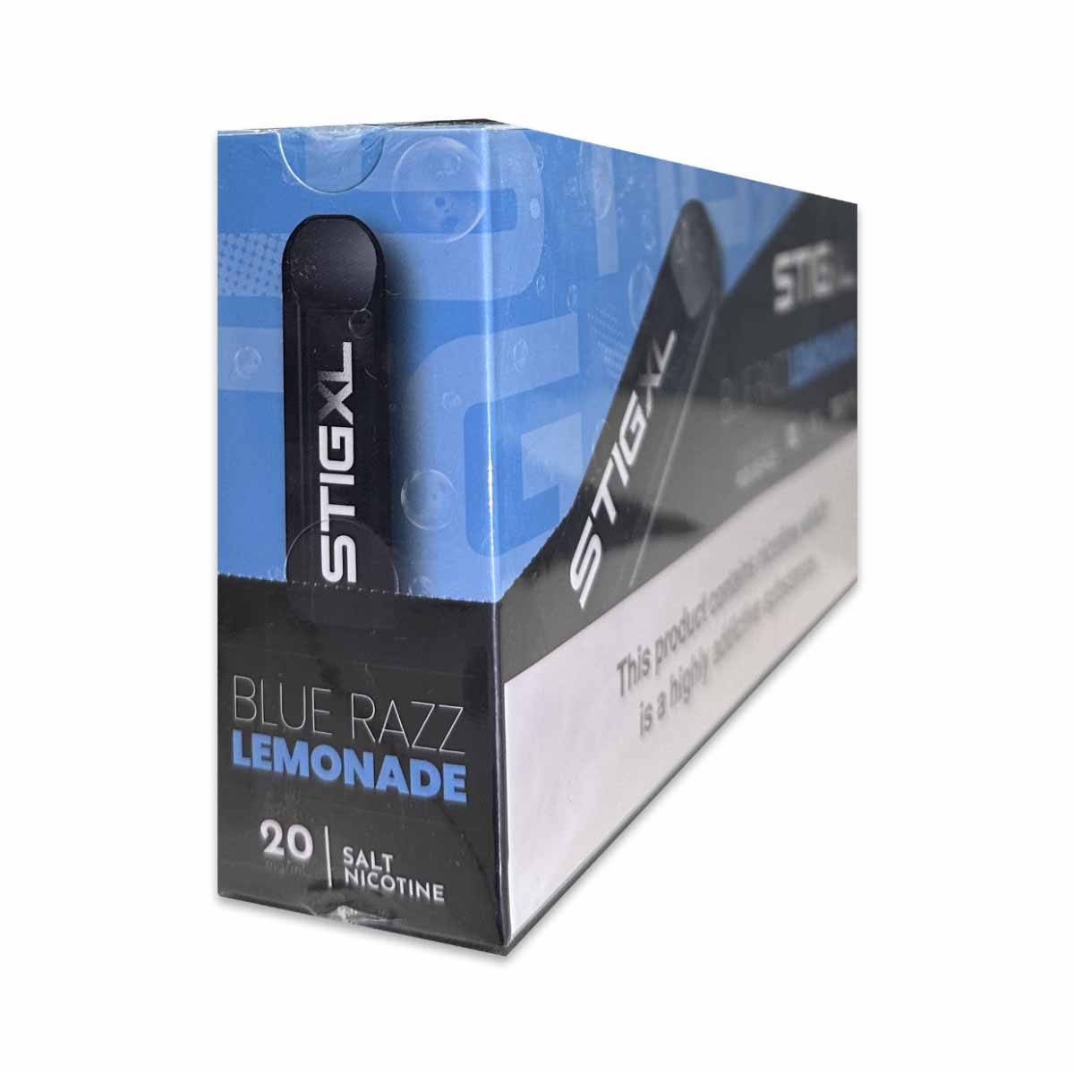 Blue Razz Lemonade Stig XL dispoable vape 20mg 10Pack