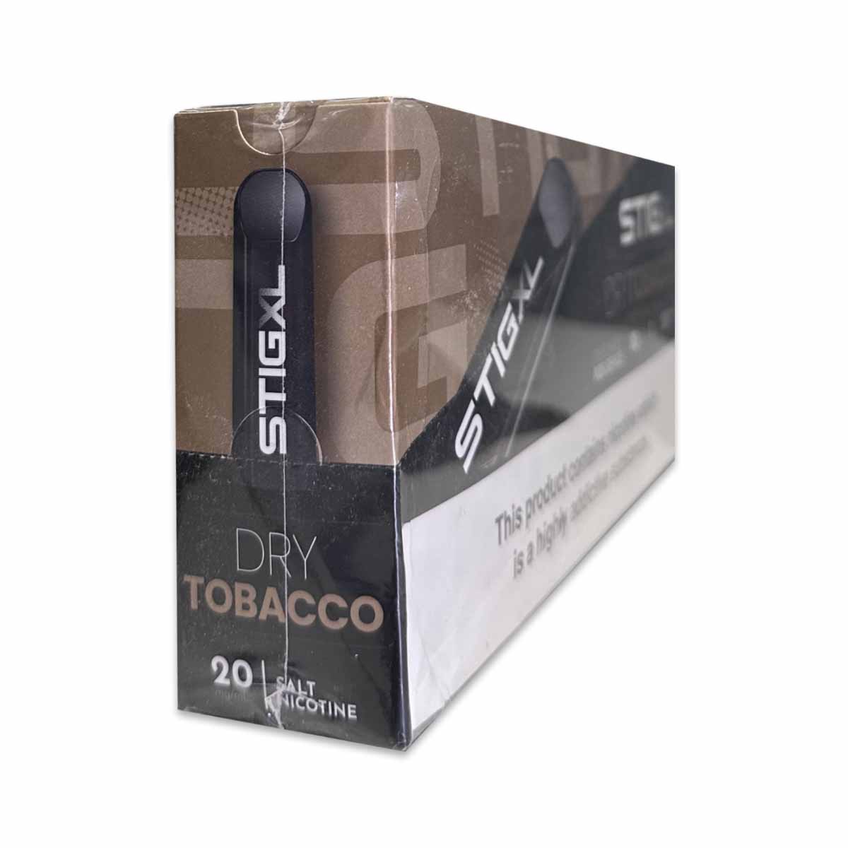 Dry Tobacco Stig XL dispoable vape 20mg 10Pack