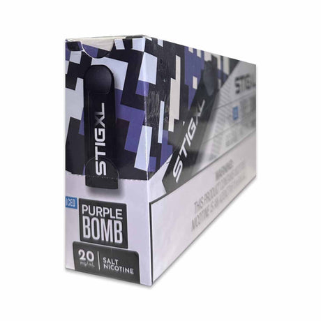 Purple Bomb Stig XL dispoable vape 20mg 10Pack