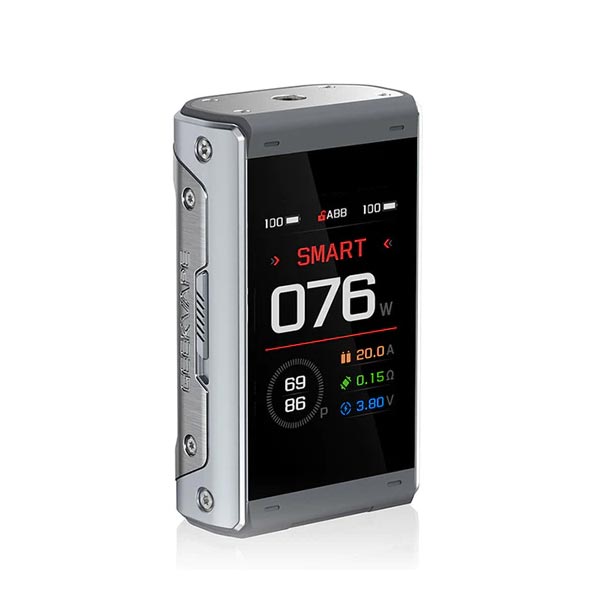 Silver geek vape T200 Aegis Touch box mod 